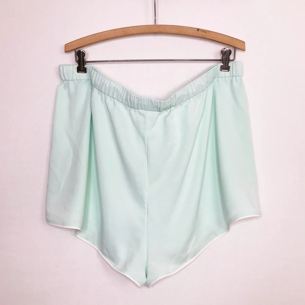 Negative how to green drawstring shorts